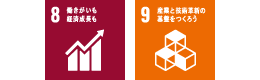 SDGs:8,9